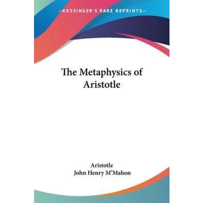 Afbeelding van The Metaphysics of Aristotle