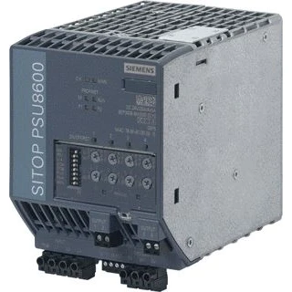 Afbeelding van Siemens sitop psu8600 20a 4x 5a pn stabilized voedingseenheid input 3 400 500v ac output 24v dc met ie verbinding 6ep3436 8mb00 2cy0