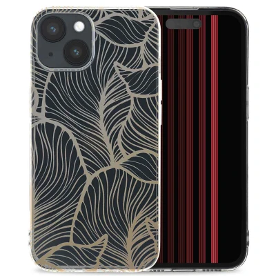 Afbeelding van Apple iPhone 15 Hoesje Siliconen en TPU (zacht) iMoshion Backcover/Softcase Transparant Telefoonhoesje