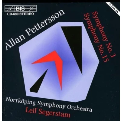 Afbeelding van Nörrkoping Symphony Orchestra Pettersson: No.3 (1954 55) (CD)