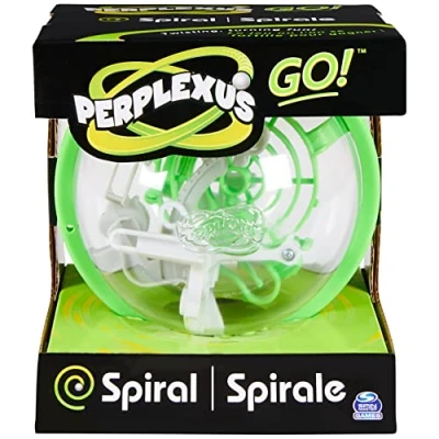 Afbeelding van PERPLEXUS GO! Rookie 3D labyrint met 35 uitdagingen actie en reflexspel 6059581 willekeurig model speelgoed voor kinderen vanaf 8 jaar