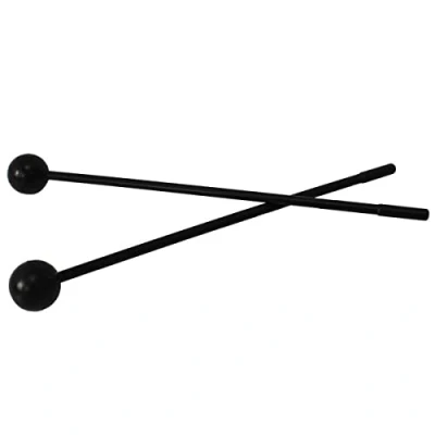 Afbeelding van A Star zachte rubberen kopkloppers met stevige plastic handgreep voor klankstaaf, metallofoon, klokkenspel, xylofoon 2 stks/paar