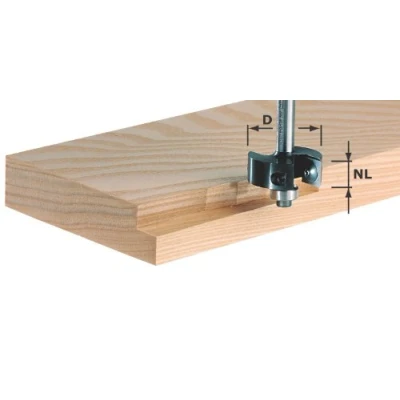 Afbeelding van Festool Accessoires HW S8 D38/12 Keermes groeffrees 491085