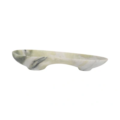 Afbeelding van Present Time Schaal Organic Groen 37x13x7cm Scandinavisch