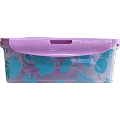 Afbeelding van Disney Stitch Lilo&amp;Stitch lunchbox brooddoos afsluitbaar deksel terug naar school