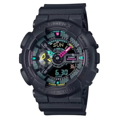 Afbeelding van Casio Automatic Watch GA 110MF 1AER, zwart, riem, zwart., riem