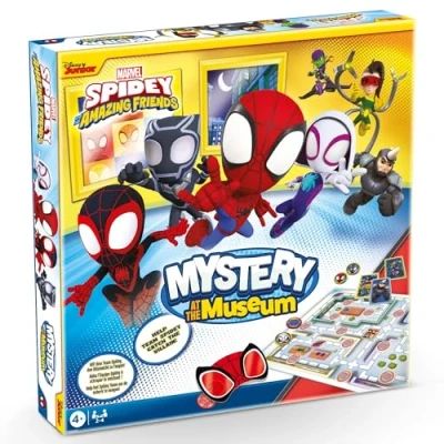 Afbeelding van Shuffle Spidey Mystery at the Museum, Bordspel, Disney Kinderen 4 jaar