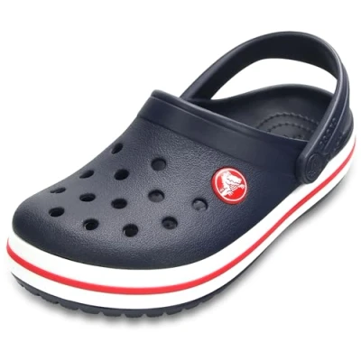 Afbeelding van Crocs Klompen Crocband Clog T uniseks kind , Navy/Red 27/28 EU