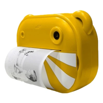 Afbeelding van Zazu Instant Print Digital Kids Camera oker