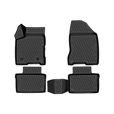 Afbeelding van Rubbermatten element Maatwerk vloermatten OPEL Zafira B 07/2005 2014 4 stuks