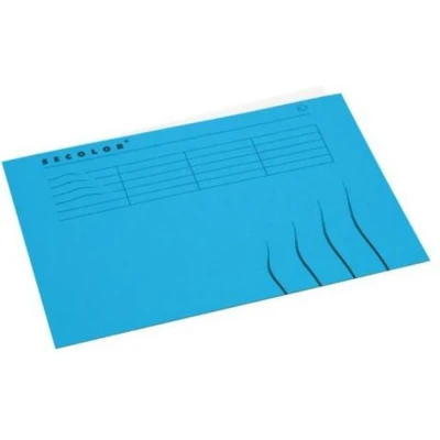 Afbeelding van Secolor Dossieromslag A4 pak 25 stuks blauw