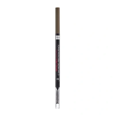 Afbeelding van 3x L&#039;Oréal Brow Artist Skinny Definer Wenkbrauwpotlood 109 Ebony