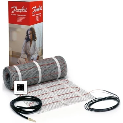 Afbeelding van Danfoss EFTI vloerverwarmingset 4 m2 600 watt 800x50x0,35 cm. Artikelnr: 088L5520