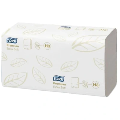 Afbeelding van Tork Extra Zachte Z vouw Handdoek 2 laags Wit H3 Premium