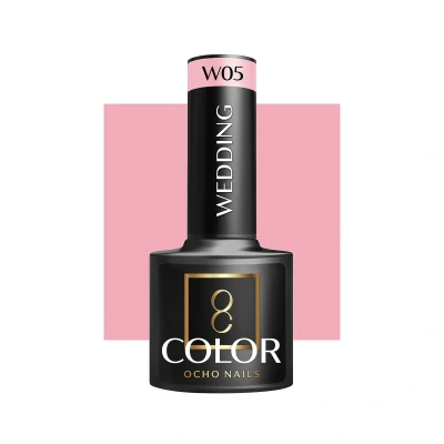Afbeelding van Ocho Nails W05 Hybride Bruidsnagellak Roze UV Gellak Wedding Nagellak 5 g