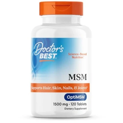 Afbeelding van Doctors Best MSM 1500mg 120 tabletten