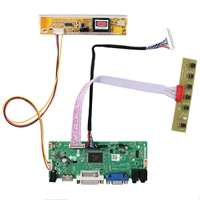 Afbeelding van HDMI + VGA DVI audio ingang LCD controller kaart voor B156XW01 LTN156AT01 15,6&quot; 1366x768 1CCFL 30Pin paneel