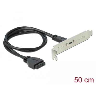 Afbeelding van Delock beugel met 1 x USB Type C™ poort