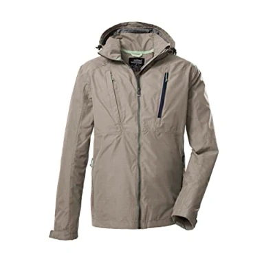 Afbeelding van killtec Men&#039;s Functioneel jack/outdoorjack met afritsbare capuchon KOS 85 MN JCKT, sand, 3XL, 39146 000