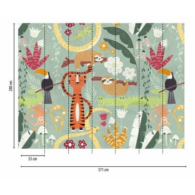 Afbeelding van AS Creation The Wall Dieren 38303 1