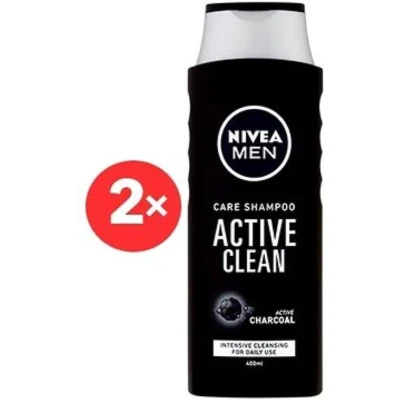 Afbeelding van Nivea Men ACTIVE CLEAN Shampoo DUOPAK 2 x 250 ml