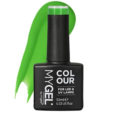 Afbeelding van Mylee Gel Nagellak 10ml [Green There Done That] UV/LED Gellak Nail Art Manicure Pedicure, Professioneel &amp; Thuisgebruik Range] Langdurig en gemakkelijk aan te brengen