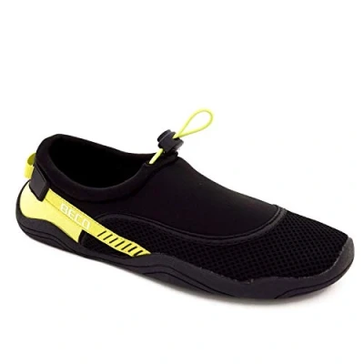 Afbeelding van Beco Waterschoenen Beach Unisex Neopreen Zwart/lichtgroen Maat 38