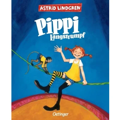 Afbeelding van Pippi Langstrumpf (farbig): Astrid Lindgren Kinderbuch Klassiker mit farbigen Bildern von Katrin Engelking. Oetinger zum Vorlesen oder Selbstlesen. Für Kinder ab 6 Jahren: 1