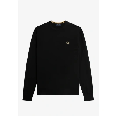 Afbeelding van Fred Perry Sweater, Heren, Maat: Large, Black