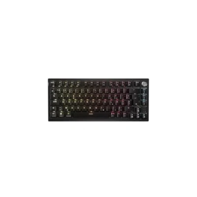 Afbeelding van Corsair K65 Plus Wireless 75% RGB hot swappable mechanisch gamingtoetsenbord MLX Fusion voorgesmeerd keycaps van PBT AZERTY FR zwart