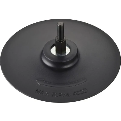 Afbeelding van Steunschijf (boormachine) voor synthetisch lamsvacht IW8086201, diameter 125mm