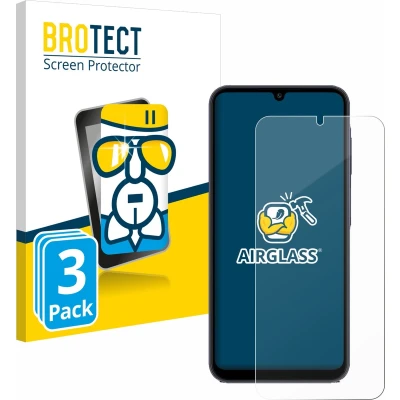 Afbeelding van BROTECT Screenprotector voor Samsung Galaxy A25 5G Folie Beschermfolie Beschermglas transparant (3 Stuks)