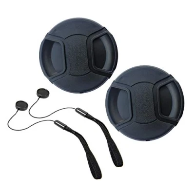 Afbeelding van 58mm Lens Cap Cover voor Canon EF S 18 55mm f/3.5 5.6 is II/STM/f/4 STM lens, compatibel EOS Rebel 4000D 2000D 1300D 1200dD 800D 760D 750D 250D 200D, 900D D 80D 70D 7D 70D, 5D Mark IV