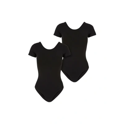 Afbeelding van Urban Classics Stretch 2PACK Tshirt basic, Dames, Maat: 5XL, black