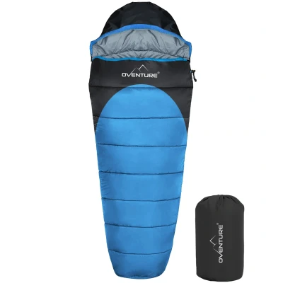 Afbeelding van Oventure Cosmic slaapzak mummiemodel 210 x 80 / 55 cm, incl. compressietas