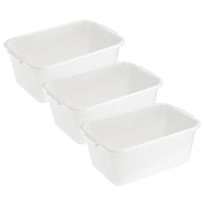 Afbeelding van MiraHome Huishoudelijke kuip, set van 3, 9 l, 35 x 24 14,5 cm, graniet