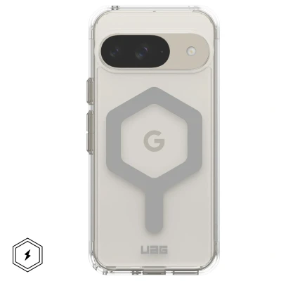 Afbeelding van Urban Armor Gear Plyo Hoesje Geschikt voor Google Pixel 9 Compatibel met MagSafe Back Cover Magneet Militaire Standaard Transparant