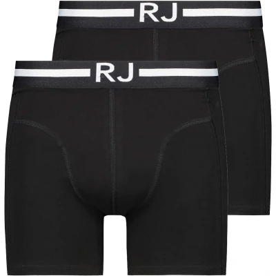 Afbeelding van RJ Everyday 2 pack Boxershort Breda Zwart Maat XL