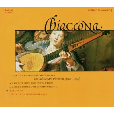 Afbeelding van Axel Wolf &amp; United Continuo Ensemble Chiaccona, Lute Chitarrone Music (CD)