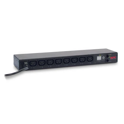 Afbeelding van APC Rack PDU AP7920B Stroomverdeling (geschakeld, 1U, 12A/208V, 10A/230V, 8 uitgangen C13, IEC C14)