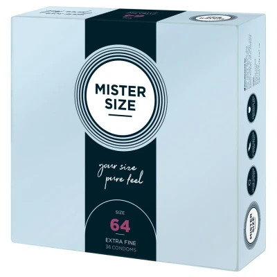 Afbeelding van Mister Size MISTER.SIZE 64 mm Condooms 10 stuks