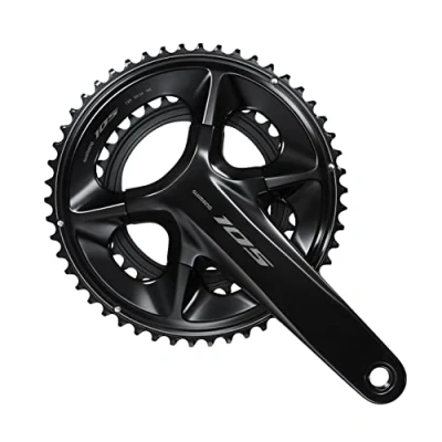 Afbeelding van Shimano Fc r7100 Crankstel Zwart 170 mm / 50/34t