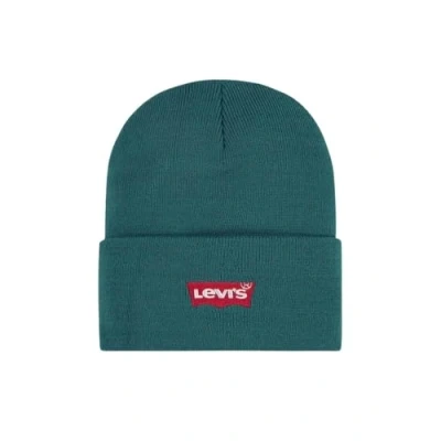 Afbeelding van Levi&#039;s LAN CORE Batwing Beanie Unisex Muts voor kinderen, Maat: One Size, Bistro green