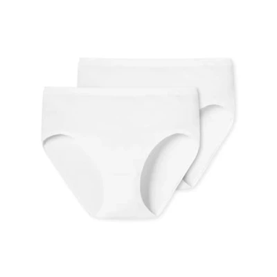 Afbeelding van Schiesser Original Classics Dames Slip 2 pack Wit Maat 42