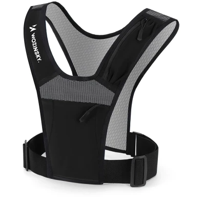 Afbeelding van Hardloopvest Running vest Hardloop Riem Reflecterend Polyester Zwart