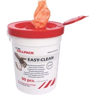 Afbeelding van Cellpack easy clean emmer 90 stuks reinigingsdoekjes 434109