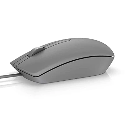 Afbeelding van DELL MS116 USB Optisch 1000DPI Ambidextrous Grijs muis