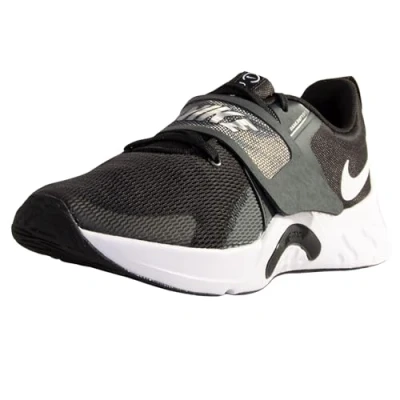 Afbeelding van Nike M Renew Retaliation 4, herensneakers, zwart/wit Dk Smoke grijs, 40,5 EU, Zwart Wit Grey Grey, 40.5 EU