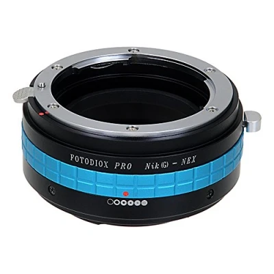 Afbeelding van Fotodiox Pro Lens Mount Adapter Compatibel met Nikon F G Type Lenzen naar Sony E Camera&#039;s