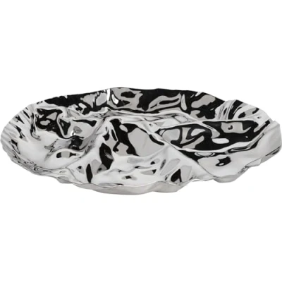 Afbeelding van Alessi antipastiplaat 4 afdelingen, roestvrij staal 18/10 glanzend gepolijst, 3,5 x 34,5 41 cm